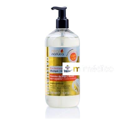 CHAMPÑ SEM SAL PRO-ANTIRRESIDUOS 500ML REAL NATURA