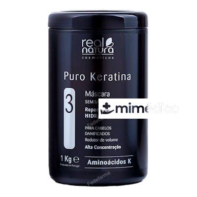 MASCARA SEM SAL PURO KERATINA (PASO 2) 1KG REAL NATURA