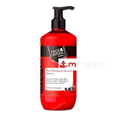 CHAMPÑ SEM SAL PRO-VITAMINA BOMBA 500ML REAL NATURA