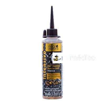 TONICO SEM SAL PRO-VITAMINA BOMBA CAFE 70ML REAL NATURA