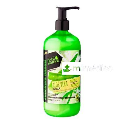 CHAMPÑ SEM SAL ALOE VERA HIDRA 500ML REAL NATURA