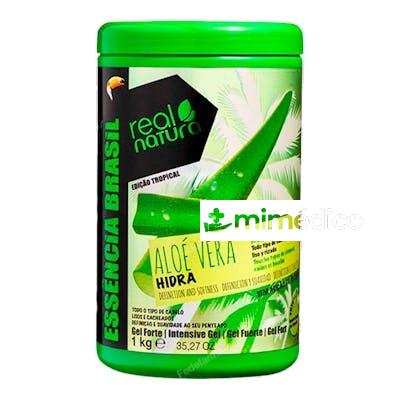 GELATINA CAPILAR ALOE VERA HIDRA 1000ML REAL NATURA