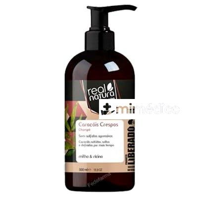 CHAMPÑ CARACOIS CRESPOS LIBERADO 500ML REAL NATURA