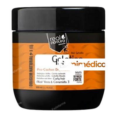 GELATINA PRO-CACHOS DEFINIDOS 500ML REAL NATURA