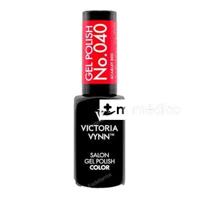 GEL POLISH 40  SCARLET RED   8ML VICTORIA VYNN