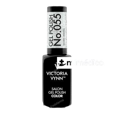 GEL POLISH 55  SILVER CRISTAL   8ML VICTORIA VYNN