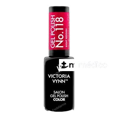 GEL POLISH 118  RIGHT REDDISH  8ML VICTORIA VYNN