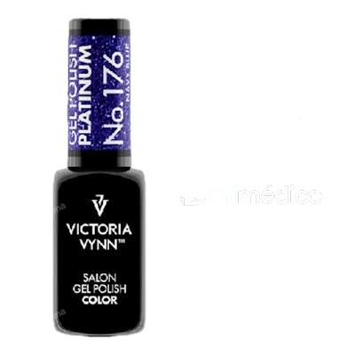 GEL POLISH 176  PLATINUM NAVY BLUE  8ML VICTORIA VYNN