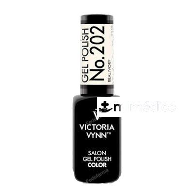 GEL POLISH 202  REAL IVORY   8ML VICTORIA VYNN