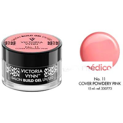 BUILD GEL UV/LED COVER POWDERY PINK 11 15ML VICTORIA VYNN