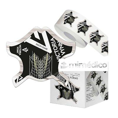 SALON NAIL FORMS BLACK 400 UDS VICTORIA VYNN