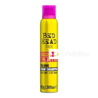 BED HEAD BIGGER THE BETTER VOLUME FOAM SHAMPOO 200ML Â¡NUEVO BED HEAD