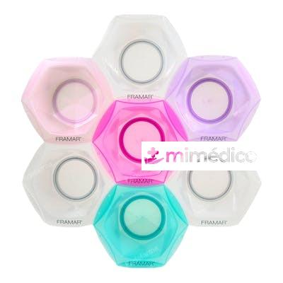 7 RECIPIENTES MULTICOLOR DE MEZCLA CONNECT AND COLOR FRAMAR