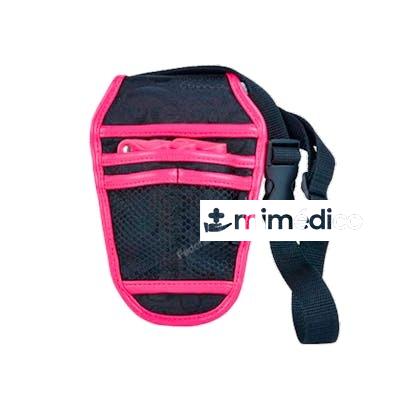 BIFULL CARTUCHERA NEGRA Y ROSA PENNY BIFULL