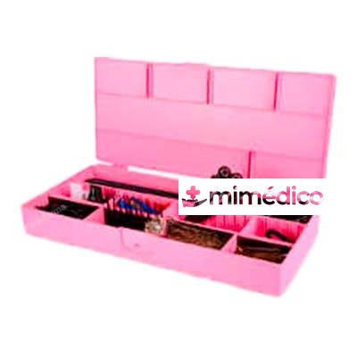 BIFULL CAJA UTILLAJES DE PELUQUERIA ROSA BIFULL
