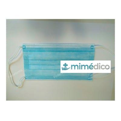 MASCARILLA DE PROTECCION DESECHABLE, 3 CAPAS, NO TEJIDA 50 U BIFULL