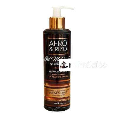 AFRO AND RIZO GEL MOLDEADOR 16OZ AFRO AND RIZO