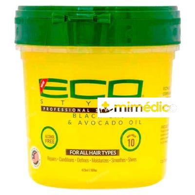 ECO STYLE GEL BLACK CASTOR AND AVOCADO OIL 473ML 16OZ ECO STYLER