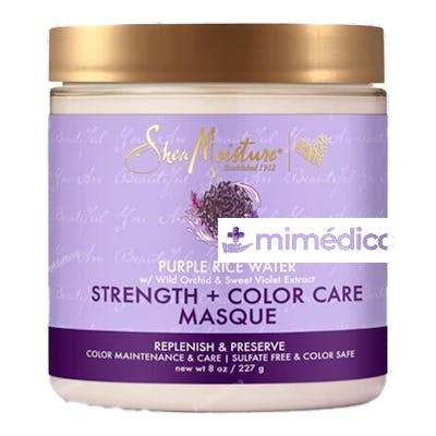 PURPLE RICE WATER STRENGTH + COLOR CARE MASQUE 227G SHEA MOISTURE