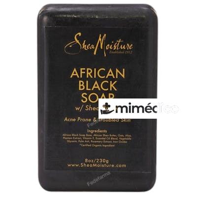 AFRICAN BLACK SOAP SHEA BUTTER 230G SHEA MOISTURE