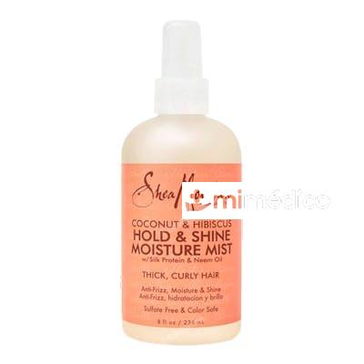 COCONUT AND HIBISCUS HOLD AND SHINE MOISTURE MIST 236ML SHEA MOISTURE