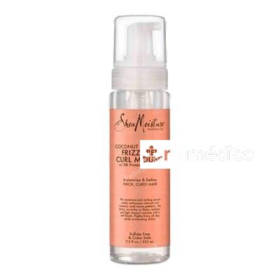 COCONUT AND HIBISCUS FRIZZ - FREE CURL MOUSSE 220ML SHEA MOISTURE