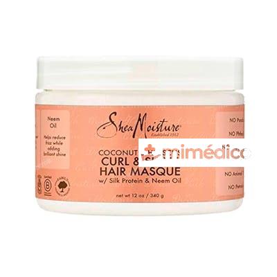 COCONUT AND HIBISCUS CURL AND SHINE HAIR MASQUE 340G SHEA MOISTURE