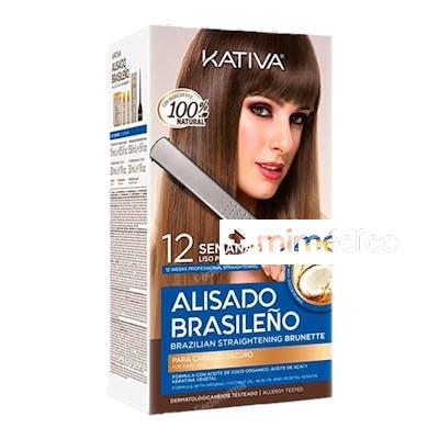 KATIVA KIT ALISADO BRASILEÑO PARA CABELLO OSCURO KATIVA
