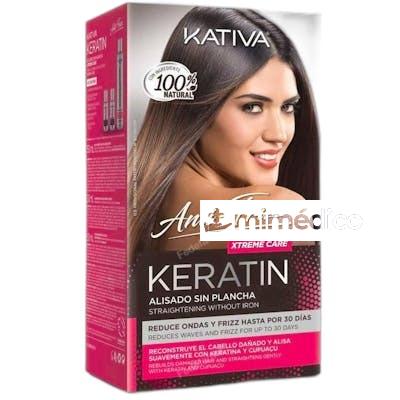 KIT ANTI FRIZZ XTREME CARE ALISADO SIN PLANCHA 3 PIEZAS 3 PI KATIVA