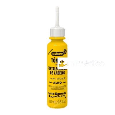 TONICO FORTALECIMENTO C/ ALHO 100ML GOTA DOURADA
