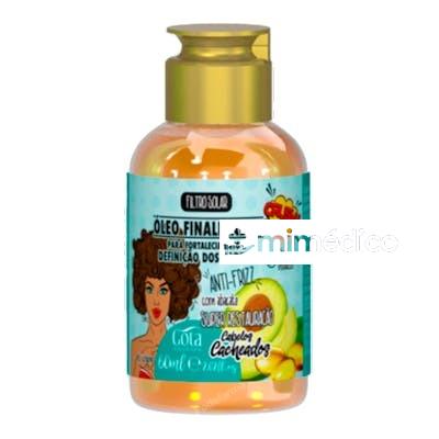 OLEO FINALIZADOR FORTALECIMENTO CACHEADOS 60ML GOTA DOURADA
