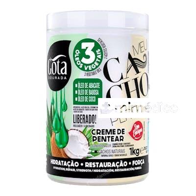 CR.PENT. MEU CACHO PERFEITO 3 OLEOS VEGETAIS 1KG GOTA DOURADA