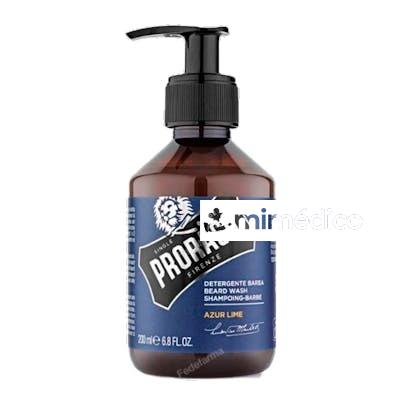 CHAMPU PARA BARBA CITRICO AZUR LIME 200ML PRORASO