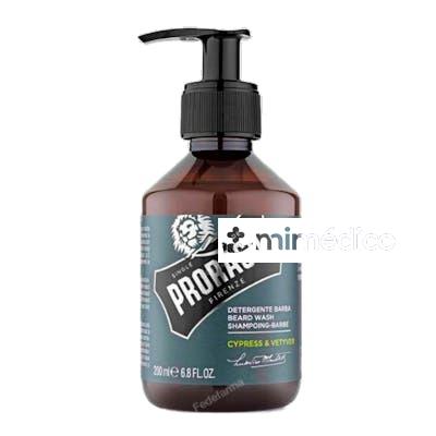 CHAMPU PARA BARBA HERBAL CYPRESS AND VETYVER 200ML PRORASO