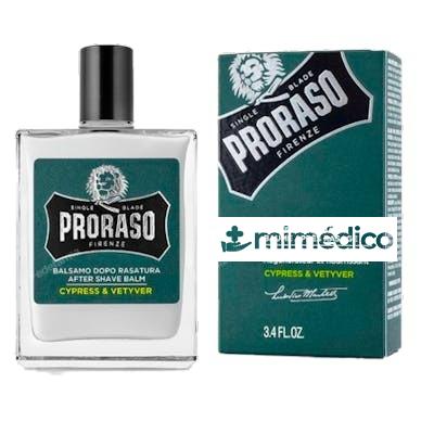 BALSAMO AFTER SHAVE HERBAL CYPRESS AND VETYVER 100ML PRORASO