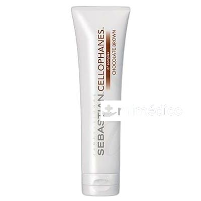 CELLOPHANES TRATAMIENTO DE BRILLO CON COLOR 300 ML CHOCOLATE SEBASTIAN PROFESSIONAL