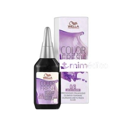 COLOR FRESH SILVER COLORACION SEMIPERMANENTE 75 ML 08 PERLA WELLA PROFESSIONALS