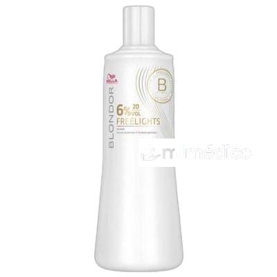 BLONDOR FREELIGHTS REVELADOR 6 20 VOL 1000 ML NA WELLA PROFESSIONALS