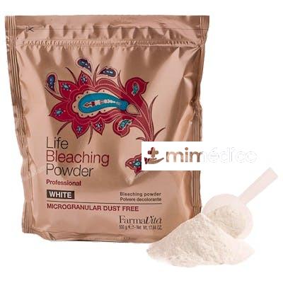 LIFE BLEACHING POWDER WHITE ALLUMINIUM BAG 500GR FARMAVITA