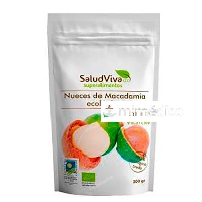 NUECES DE MACADAMIA MITADES 200 GR SALUD VIVA
