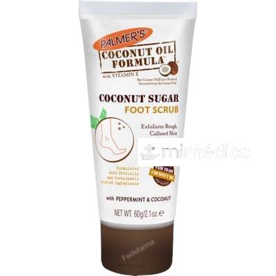 EXFOLIANTE PARA PIES COCONUT OIL SUGAR 60 GR NA PALMERS