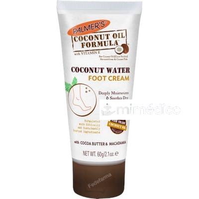 COCONUT OIL FORMULA WATER CREMA PARA PIES 60 GR NA PALMERS