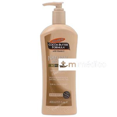 COCOA BUTTER FORMULA NATURAL BRONZE LOCION CORPORAL 400 ML PALMERS