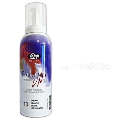 FOAMY UP ESPUMA COLORANTE 200 ML 13 NEGRO LISAP