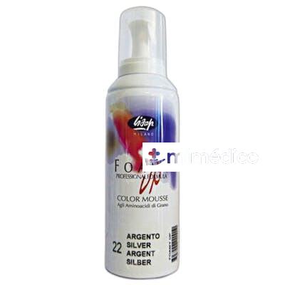 FOAMY UP ESPUMA COLORANTE 200 ML 22 PLATA LISAP