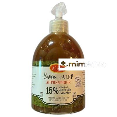 JABON DE ALEPO 15 DE BAYAS DE LAUREL ALEPIA 500 ML NA ALEPIA