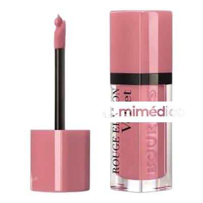 ROUGE EDITION VELVET LABIAL LIQUIDO 77 ML 10 DONT PINK OF IT BOURJOIS PARIS