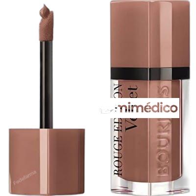ROUGE EDITION VELVET LABIAL LIQUIDO 77 ML 017 COOL BROWN BOURJOIS PARIS