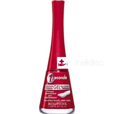 1 SECONDE ESMALTE DE UNAS TEXTURA GEL 9 ML 11 ROUGE IN STYLE BOURJOIS PARIS