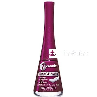 1 SECONDE ESMALTE DE UNAS TEXTURA GEL 9 ML 46 BERRY IMPORTAN BOURJOIS PARIS